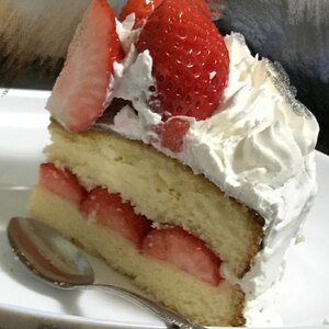 お椀で作る ショートケーキ♪